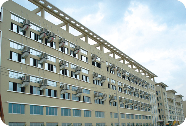 電子廠(chǎng)環(huán)?？照{(diào)安裝案例